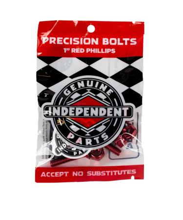 INDEPENDENT Cross Bolts w/Tool Red One Size