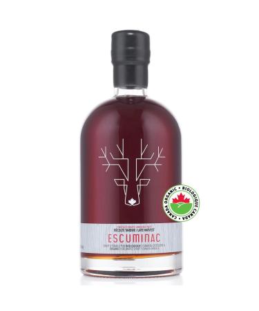 Escuminac Late Harvest, Organic Maple Syrup - Canada Grade A 16.9 fl oz - Dark Robust Taste - Authentic & Pure Canadian Maple Syrup - Great Giftâ€¦