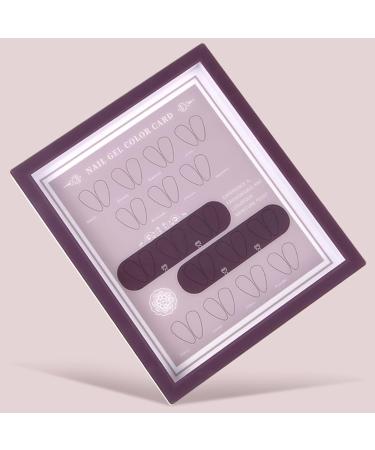 Nail Polish Display Book Stable and Durable Edges Of the Nail Color Display Book Are Rounded Nail Color Card Book for Life for Home for Studio for Shop - Buy Online on GoSupps.com