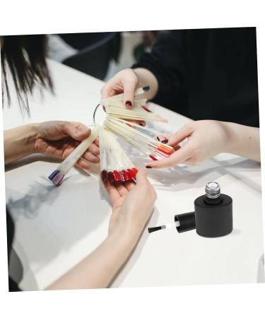 VICASKY 10pi ces Flacon R utilisable pour Gels Ongles Flacon de Rangement pour Vernis Ongles R cipient pour Gels de Forme Aplatie Outil de Manucure - Buy Online on GoSupps.com