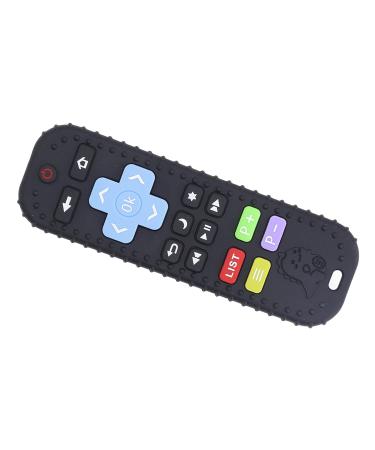 Buy Baby Teething Chew Toy - Tactile Cartoon Remote Control Shape (Black) | Safe & Fun International Shipping - Buy Online on GoSupps.com