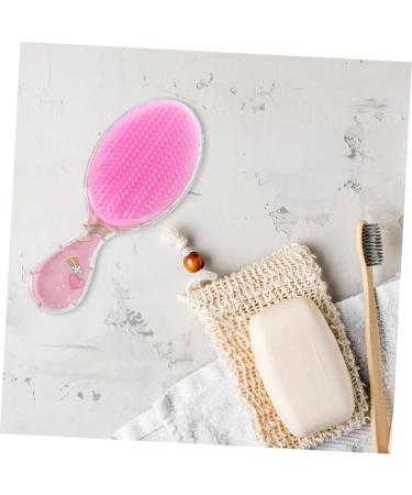 Shop Hoement Oval Small Hair Brush - Pink Hair Degeneration Comb for Girls | Cute & Compact (18.50x7.50cm) - International Shipping Available! - Buy Online on GoSupps.com