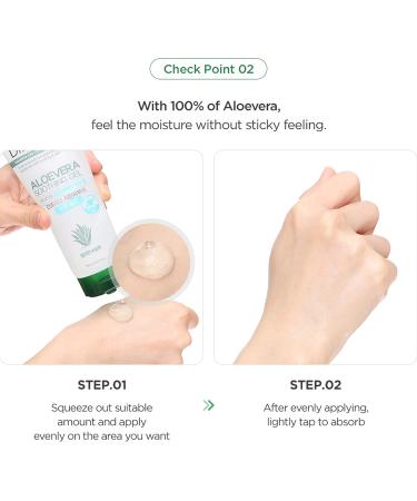 DR.ATO Aloe Vera Gel for Baby & Kids | After Sun Skin Care Relief | Soothing & Moisturizing Sunburn Relief Gel - Buy Online on GoSupps.com