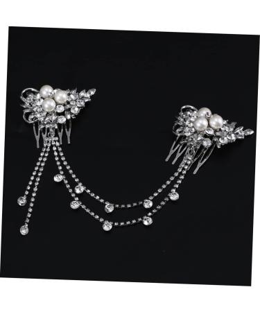 Ipetboom Wedding Bridal Hair Comb Wedding Hair Clip Heart Hair Clip Hair Accessories for Kids Bride Hair Clip Kids Hair Accessories Hair Pin Decorations Mosaic Child Heart-shaped - Buy Online on GoSupps.com