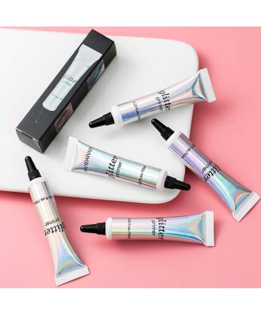 Long-Lasting Glitter Primer for Eyeshadow Base - Makeup Foundation Highlighter Cream - Buy Online on GoSupps.com