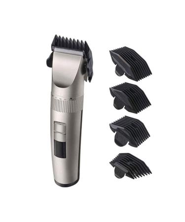 Hair Clippers - Professional Hair Clippers for Men Cordless Hair Cutting Kit with Ceramic Blades & LED Display 5 Speed Adjustment 4 Guide Combs for Stylish