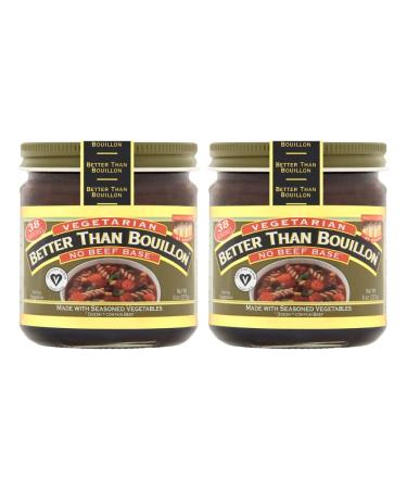 Better Than Bouillon Bouillon aucune Base de boeuf v g tarien 8 (Paquet 2)