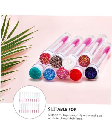 20 Pi ces Tubes de Brosse Cils Kit de Conteneurs pour Extension de Cils Accessoires Maquillage et Portables Brosses R utilisables Artificielle Blanc - Buy Online on GoSupps.com