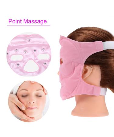 Shop Tourmaline Gel Face Mask - Refreshing Cloth Facial Mask for Tired Skin & Massage Repair - Buy Online on GoSupps.com