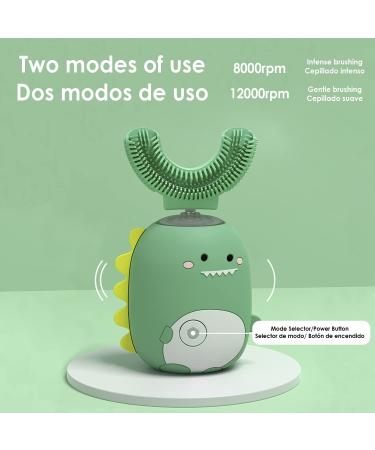 DAM ET07 Electric U-Shaped Sonic Toothbrush for Kids - Cleaning Massaging & Whitening - Buy Online on GoSupps.com