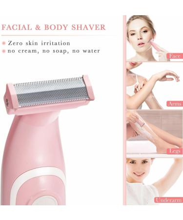Rechargeable Women's Bikini Trimmer - Wet/Dry, Cordless Electric Shaver for Legs, Underarms & Pubic Hair Removal - Buy Online on GoSupps.com