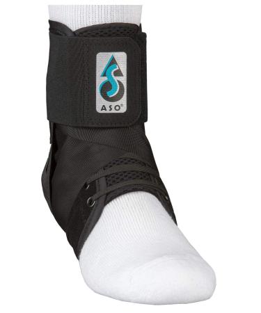 ASO Speed Lacer Ankle Stabilizer - Black XX-Large | Best Support for Sports & Recovery | International Shipping Available - Buy Online on GoSupps.com