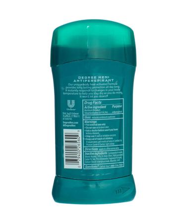 Degree Men Anti-Perspirant Deodorant Stick, Extreme Blast, 2.7 oz (Pack of 6) - Buy Online on GoSupps.com