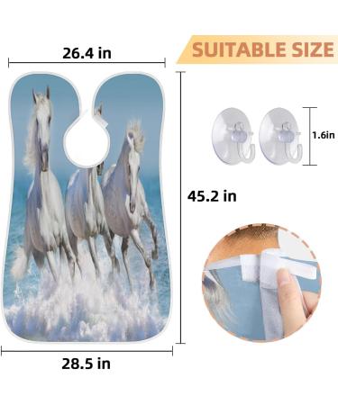 Beard Bib Apron - Non-Stick Waterproof Hair Catcher for Men | Perfect Grooming Cloth for Easy Shaving & Trimming - Buy Online on GoSupps.com