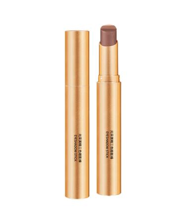 Janurium Eyeshadow stick - Lightweight 3-layer eyeliner pencil waterproof cream eyeshadow | Glitter eyeshadow sticks