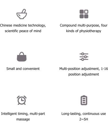 Vtoses Electrical Gua Sha Scraping Massage Device - USB Charging Multifunctional with Heat & Suction Power - Apricot Yellow - Home Use - Buy Online on GoSupps.com