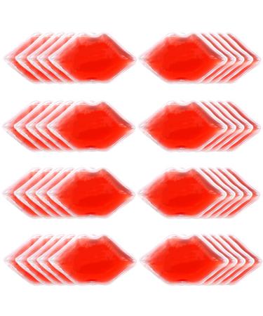 Lip Ice Pack Bulk (40 Pack) Small Ice Pack Mini Ice Pack for Lip Filler Small Ice Packs for Injuries Christmas Gift for Girl Woman (40 Count Red) - Buy Online on GoSupps.com