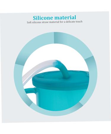 Patient Drink Cup with Straw Lid 400ML Sippy Cup for Adults Easy Drink Cup Feeder Water Diet Feeding Cups for The Elderly and Disabled Kitchen Supplies - Buy Online on GoSupps.com