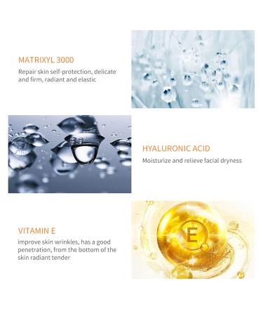 5% Collagen Serum Anti Aging Serum for Women with Collagen and Matrixyl 3000 Skin Tightening Helps Lift Plump & Firm Sagging Skin for Face 1 Fl Oz - Buy Online on GoSupps.com