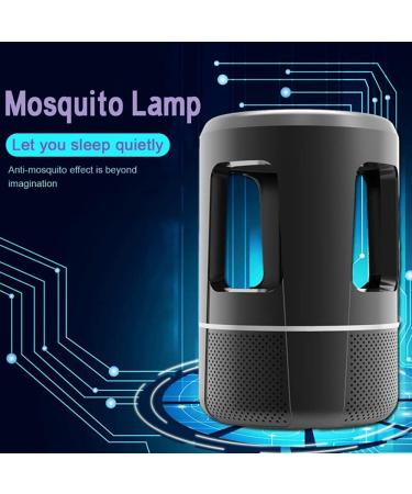 UV Lamp Bug Zappers Built-in Lithium Battery Practical Bio-Mimetic Technology Mute Fly Insect Repellent Killer Insect Trap Black - Buy Online on GoSupps.com