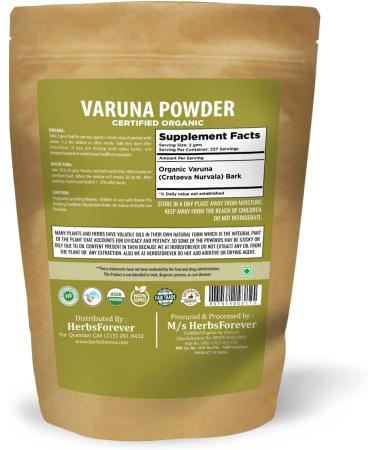 Varuna Powder 16 Oz (454g) - 2X Double Potency Crataeva Nurvala Bark - Buy Online on GoSupps.com