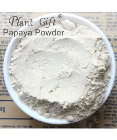 100% Natural Pure Papaya powder 100g/3.52oz naturellement riche en enzymes de papaye pour smoothies shakes p tisseries et boissons sans conservateurs sans sucre ajout  - Buy Online on GoSupps.com