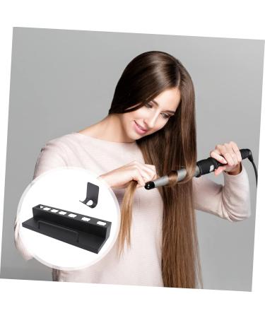 VINTORKY Curling Iron Rack Styler Holder Blow Dryer Holder Blow Dryer Stand Kickstand Black Stainless Steel - Buy Online on GoSupps.com