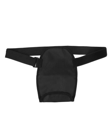 Stoma Cover Bag Waterproof Stoma Bag Strong Bearing Capacity Portable for Personal Care (Black)