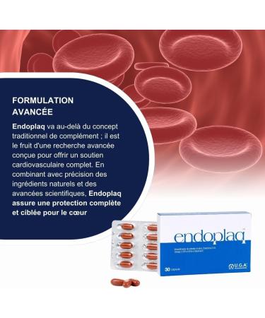 Endoplaq | Supplement that helps maintain normal heart function regulate the functioning of homocysteine metabolism protect blood lipids from oxidative stress - Buy Online on GoSupps.com