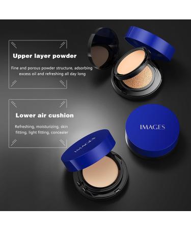 Onebikiniha two-in-one air cushion powder concealer liquid foundation pore primer air cushion foundation full coverage - Buy Online on GoSupps.com