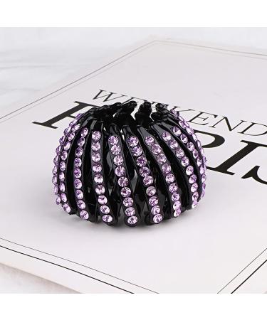 Shop Sacjkkt 3-Piece Bird Nest Hairpin Set | Lazy Birds Nest Plate Hairpin | Crystal Horses Ponytail Holder Clip | Bird-Shaped Hair Clips in 3 Colors - International Shipping Available! - Buy Online on GoSupps.com