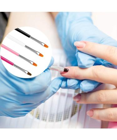 15-Piece Nail Brush Set for Gel Acrylic & Nail Art - Pink Nail Design Accessories - Buy Online on GoSupps.com