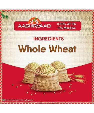 Aashirvaad Shudh Chakki Atta | Whole Wheat Flour | Premium Quality Atta | 10kg - Buy Online on GoSupps.com
