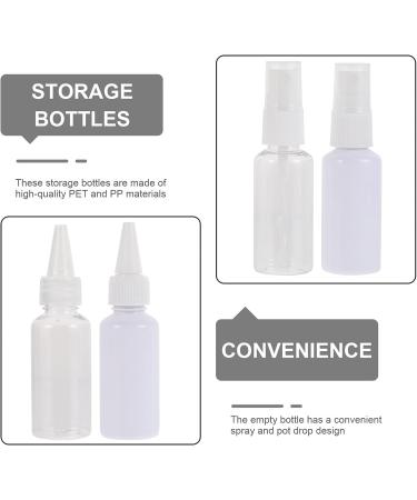 Healifty 4pcs Plastic Travel Containers for Ear Wax Remover - Squeeze Bottles & Spray Bottles - Buy Online on GoSupps.com