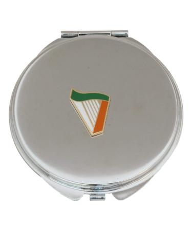 Irish Harp Compact Mirror Handbag Gift With Free Engraving 470