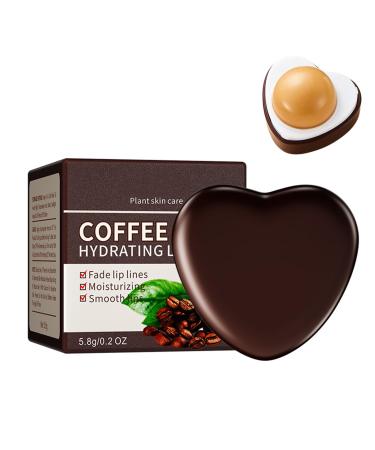 Eazerom 02 Moisturizing Lip Mask Coffee Flavor Sleep Mask for Restorative Lips Day and Night for Chapped and Dry Lips
