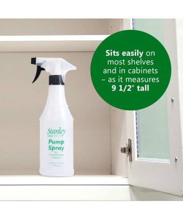 STANLEY Home Products Pump Spray Bottle - Easy-to-Hold Ideal for Diluting Cleaners | 1 Count - International Shipping Available - Buy Online on GoSupps.com