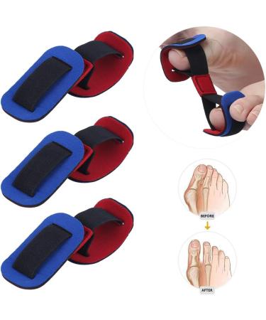 Soft Hallux Valgus Belt 3pcs Set - Reusable Bunion Protector for Big Toe - Men and Women - Buy Online on GoSupps.com