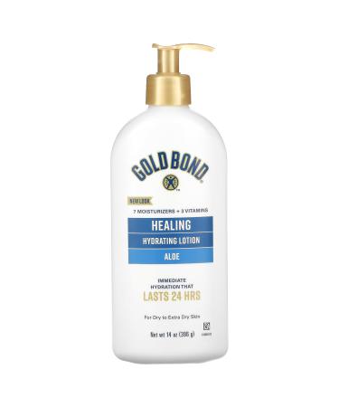 Gold Bond Ultimate Healing Lotion Aloe 14 Fl Oz