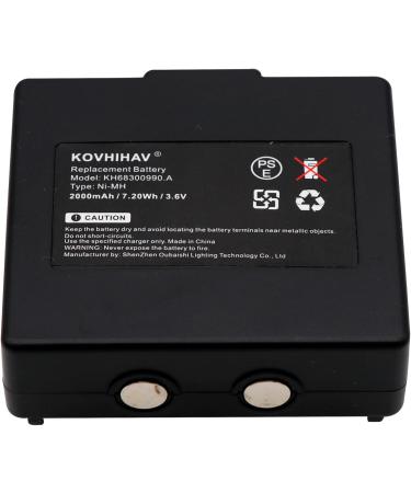 6PCS Replacement Battery for Hetronic 68300600 HE900 Mini EX2-22 - High-Capacity 2000mAh Fast International Shipping - Buy Online on GoSupps.com