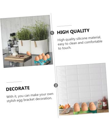 PRETYZOOM Egg Storage Rack Mold Silicone Molds Resin Molds Candle Resin DIY Mold Manual Mold Crystal Cake Mold - Buy Online on GoSupps.com