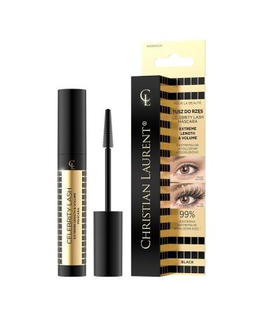 Christian Laurent Celebrity Lash Mascara for extreme lengthening and thickening intensive volume and length for dramatic eyes
