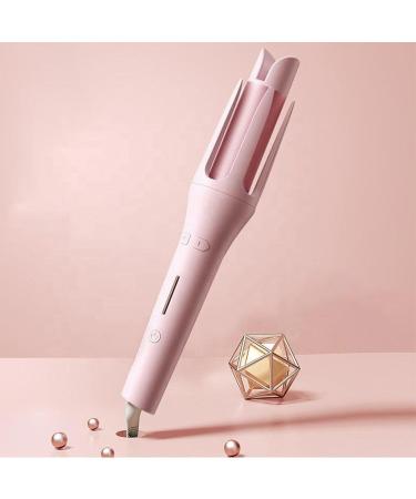 Yuehuam Auto Hair Curler Automatic Curling Iron Wand with 4 Temperatures 1 1/4 Large Rotating Barrel Curling Iron Fast Heating Auto Shut-off Iron for Hair Styling - Buy Online on GoSupps.com