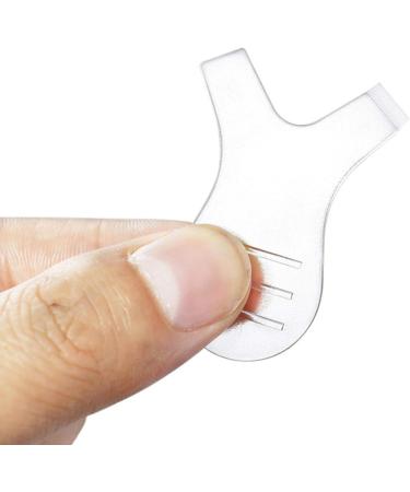 Facynde 10pcs Silicone Eyelash Shield Pads - Y-Shape Eyelash Perming & Lifting Tools for Perfect Makeup - Buy Online on GoSupps.com