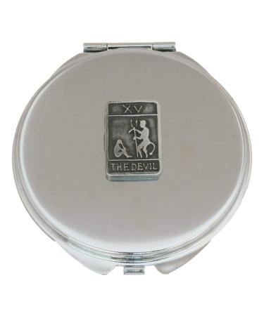 The Devil Tarot Card Compact Mirror Handbag Gift With Free Engraving 506