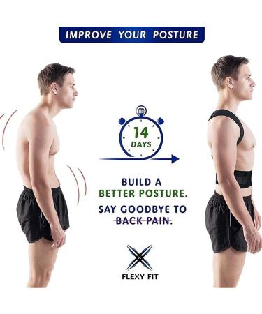 Posture Corrector for Women Men Back Brace Waist Trainer Corset Body Shaper Straightener Shoulder Upright Support Trainer for Body Correction Neck Pain Relief (Size : X-Large) (4XL) (Small) - Buy Online on GoSupps.com
