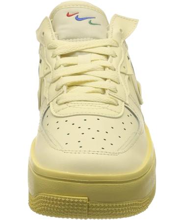 NIKE Women's Air Force 1 Fontanka Sneaker 5 UK Coconut Milk Coconut Milk Lemon Wash - Buy Online on GoSupps.com