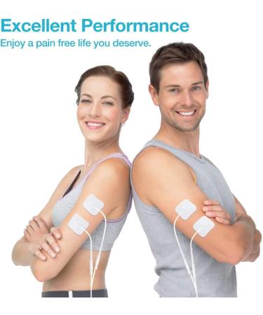 EasyHome TENS Unit Muscle Stimulator - Electronic Pulse Massager | Pain Relief Therapy Device | FSA Eligible OTC Home Use | EHE009 - Buy Online on GoSupps.com