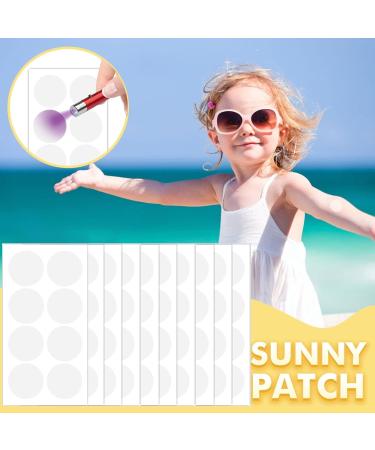 UV Stickers for Sunscreen | 80 UV Color Changing Patch Multi-Purpose UV Detecting Tool for Beaches Parks Picnic and Hiking - Buy Online on GoSupps.com