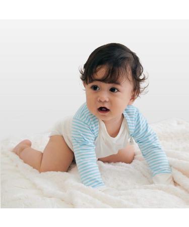 Edenswear Zinc-Infused Mitten Sleeves for Kids with Eczema - Blue, 18 Months - Buy Online on GoSupps.com
